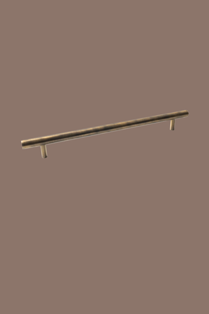 Bellevue Plain Solid Brass Door Pull