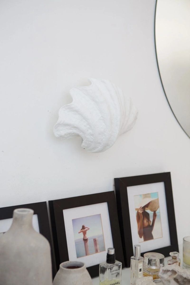 Sculpted Shell Wall Sconce
