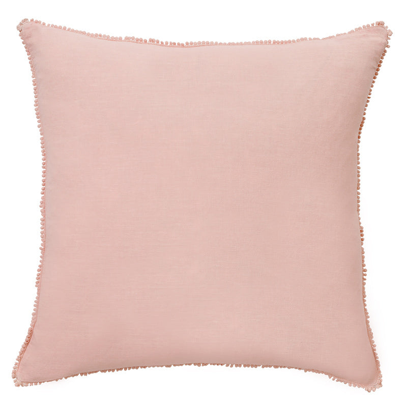 Pink Oversize Linen Cushion