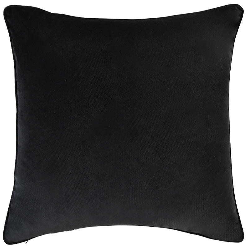 Onyx Black Boucle Cushion