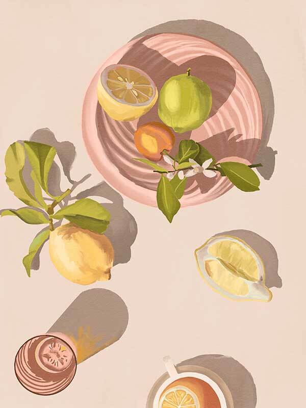 Citron Canvas Print