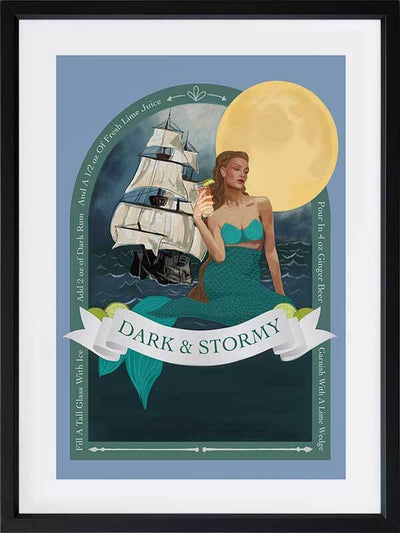Dark And Stormy A2 Print