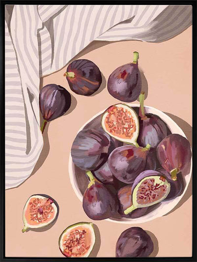 Fresh Figs Canvas Print