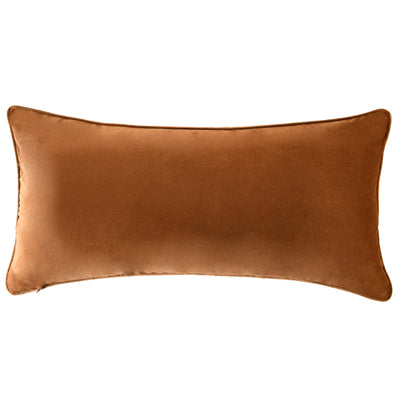 Cognac Brown Boucle Cushion