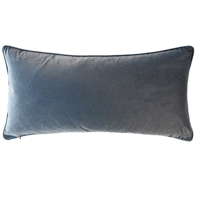 Navy Boucle Cushion