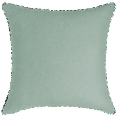 Mint Oversize Linen Cushion