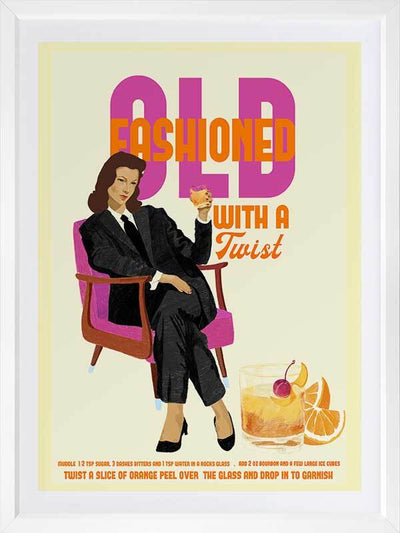 Old Fashioned A2 Print