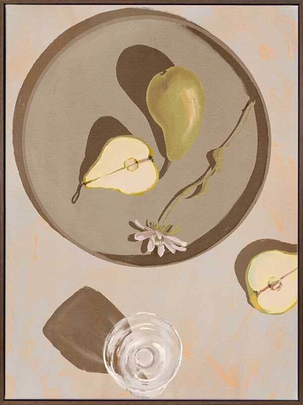 Pear Flowers Canvas Print