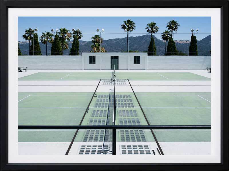 Down To The Tennis Court Poster