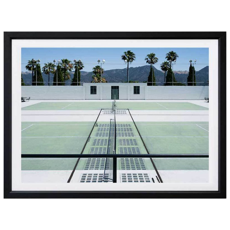 Down To The Tennis Court Poster