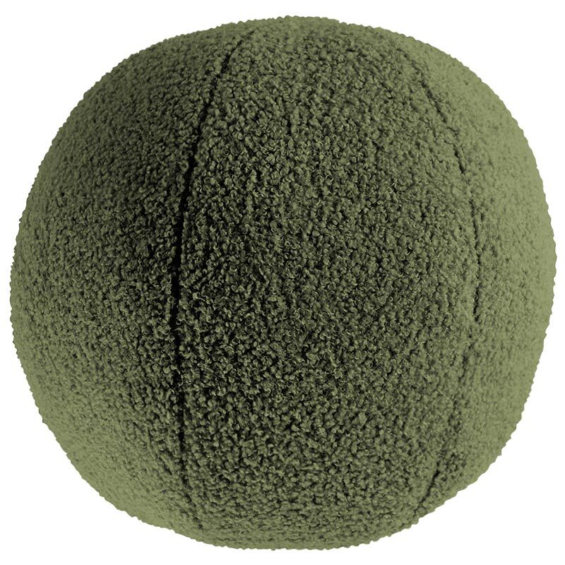 Olive Green Boucle Ball