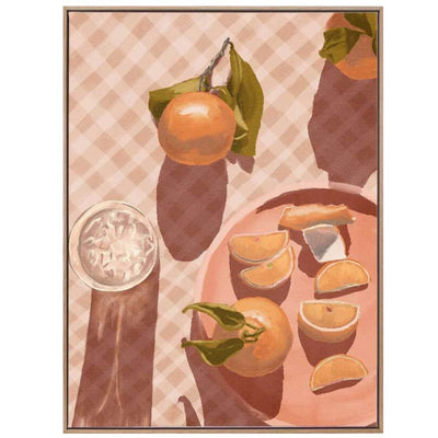 Sunset Mandarins Canvas Print