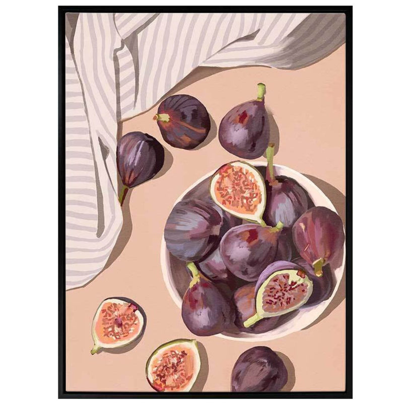 Fresh Figs Canvas Print
