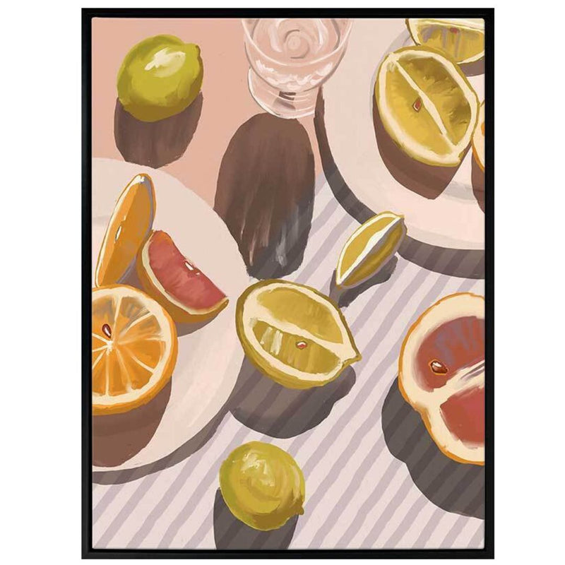Citrus Fusion Canvas Print
