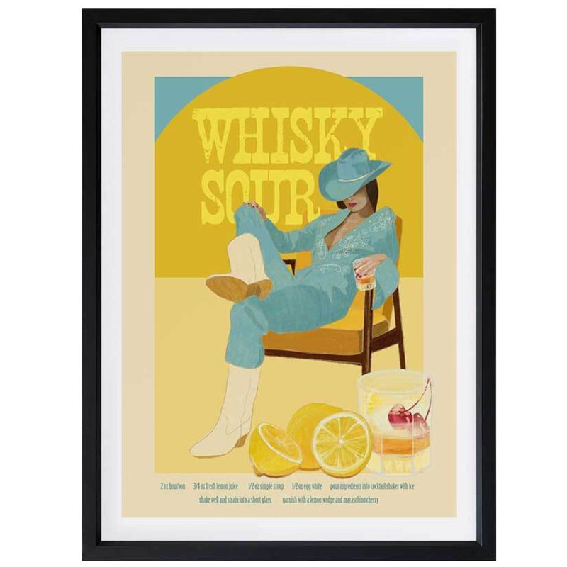 Whiskey Sour A2 Print