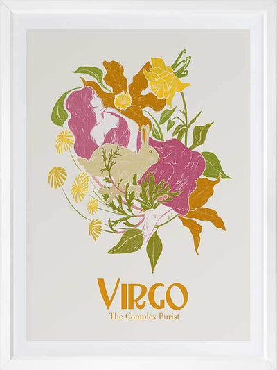 Virgo Star sign A2 Print